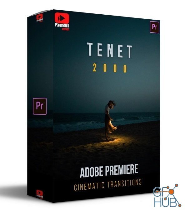Paramount Motion – TENET Adobe Premiere Transitions